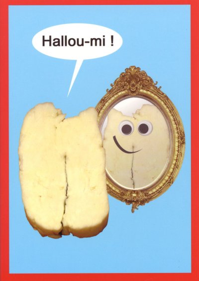 Halloumi Greeting Card