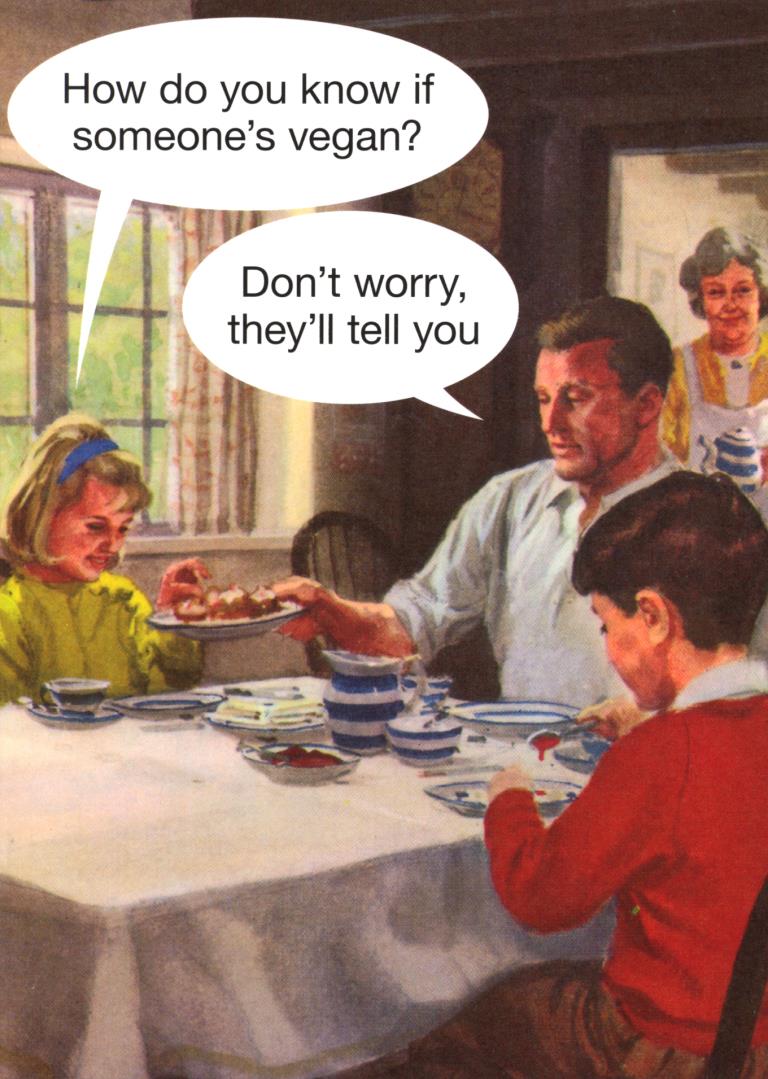 Vegan Greeting Card