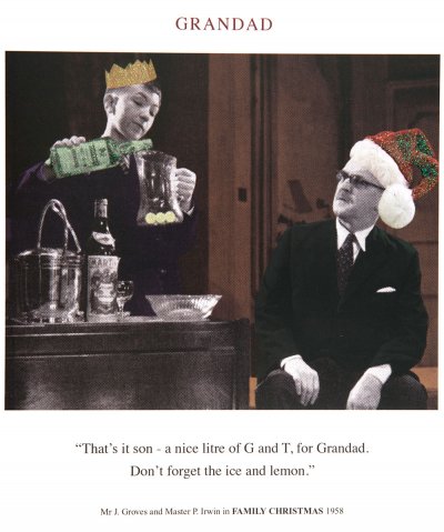 Grandad Christmas Card