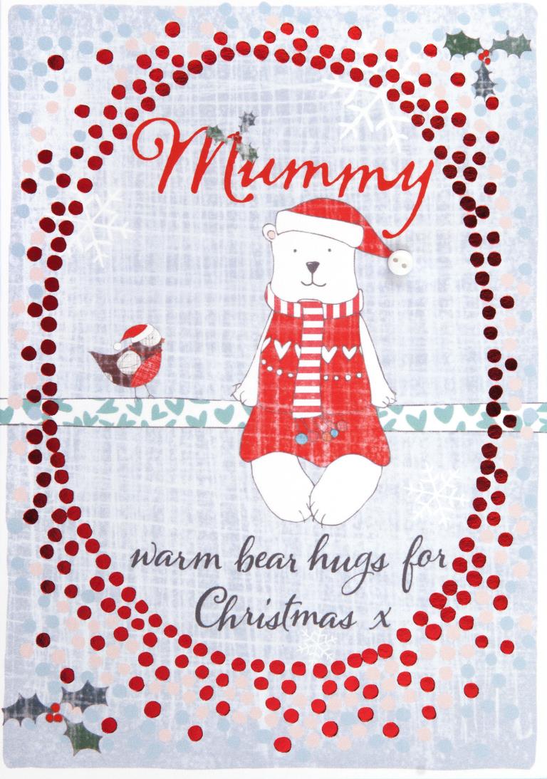 Mummy Christmas Card