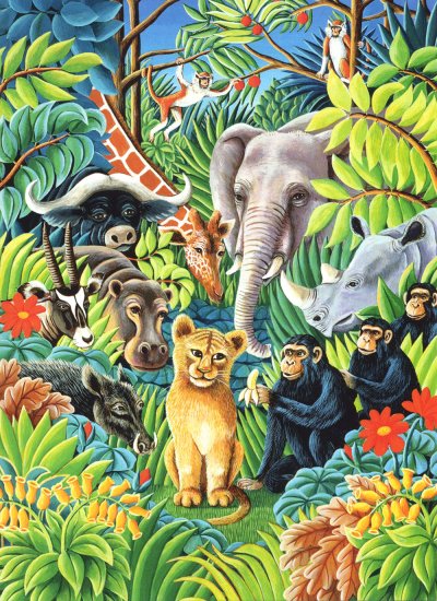 Jungle Party Greeting Card