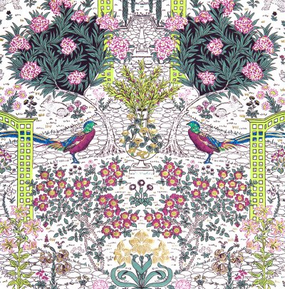English Garden Greeting Card