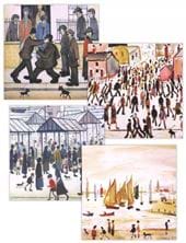 L.S Lowry Notecard Pack (8)