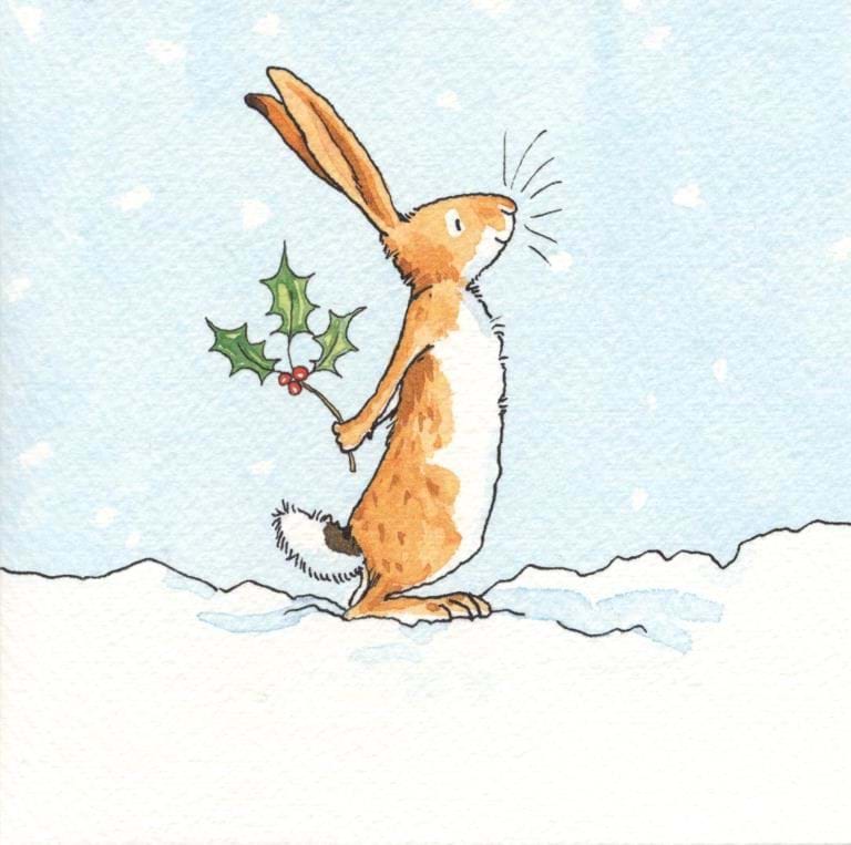 Little nutbrown Hare Christmas Pack (8)