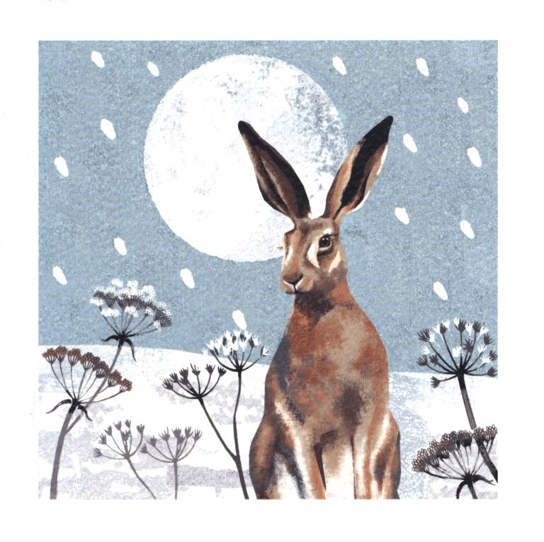 Hare and Moon Christmas Pack (8)