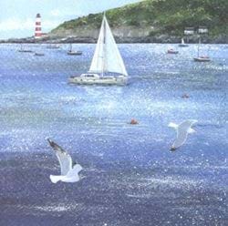 Sailing Boat Greeting Card