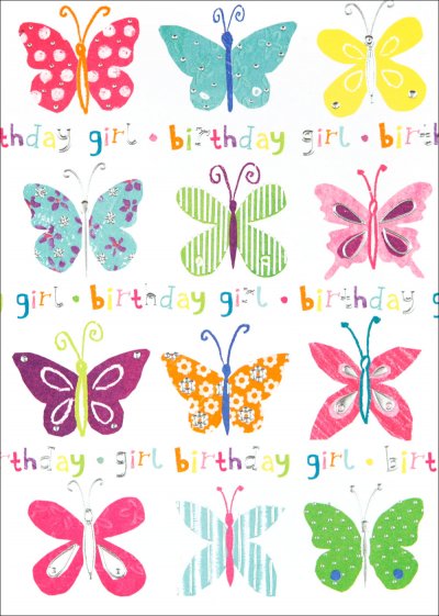 Butterfly Birthday Card