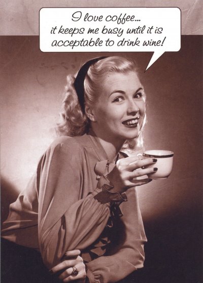 Coffee Birthday Card