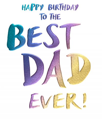 Best Dad Birthday Card
