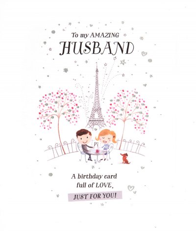 Amazing Husband Birthday Card