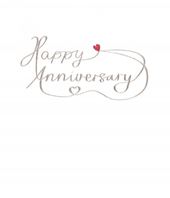 Heart Anniversary Card