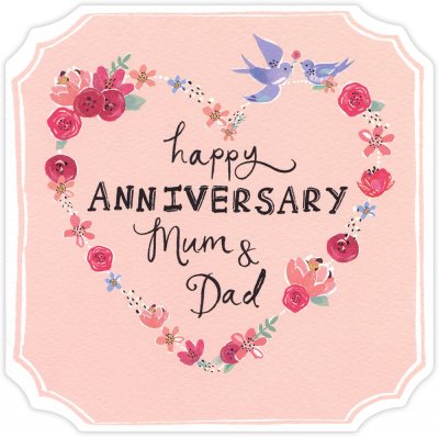 Mum and Dad Anniversary Card