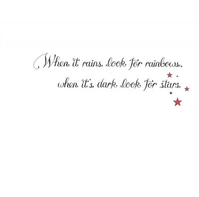 Rainbows and Stars Greeting Card