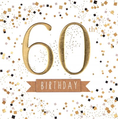 Fizzy 60th Birthday Card