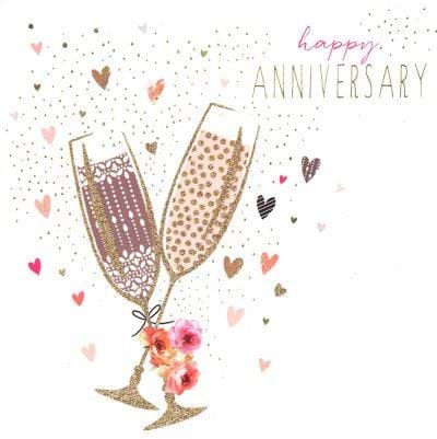Fizz Anniversary Card
