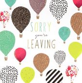 good things to write in leaving cards Balloons Leaving Card