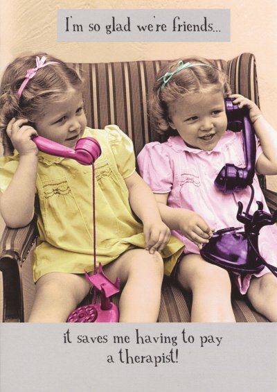 Therapy Greeting Card