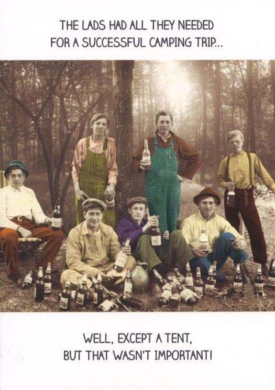 Camping Trip Greeting Card