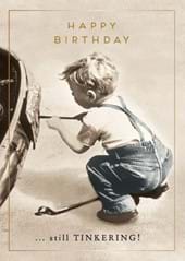 Still Tinkering Birthday Card