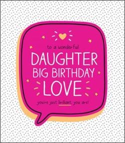 Brilliant Daughter Birthday Card