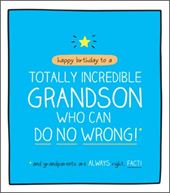 Totally Incredible Grandson Birthday Card