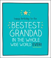 Bestest Grandad Birthday Card