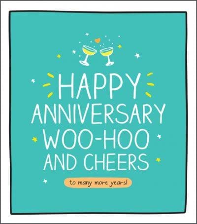 Cheers to More Years Anniversary Card