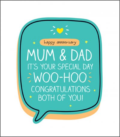 Mum & Dad Anniversary Card