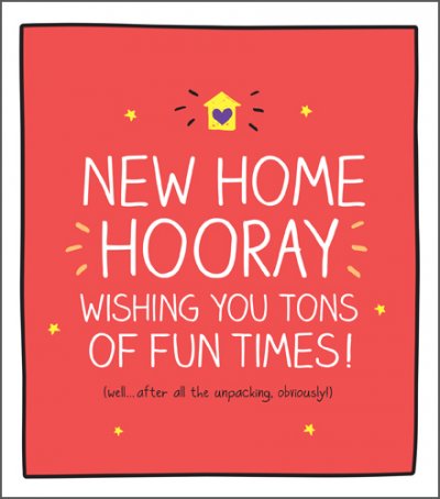Hooray New Home Card