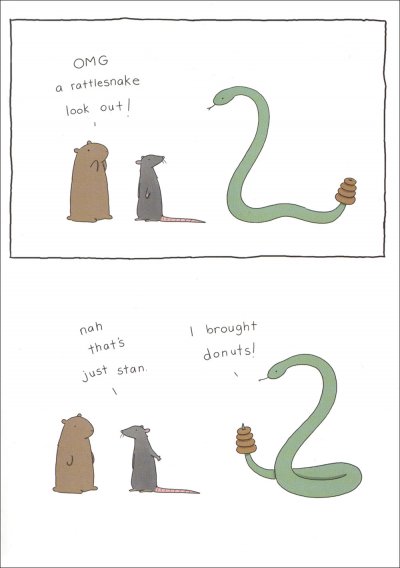 Donuts Greeting Card