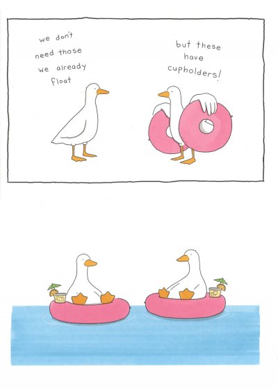 Cupholders Greeting Card