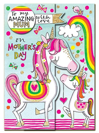 Unicorn Mother's Day Card