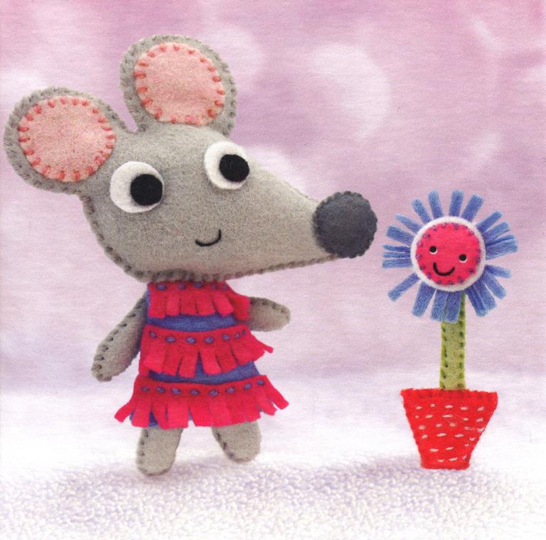 Marj Mouse Greeting Card