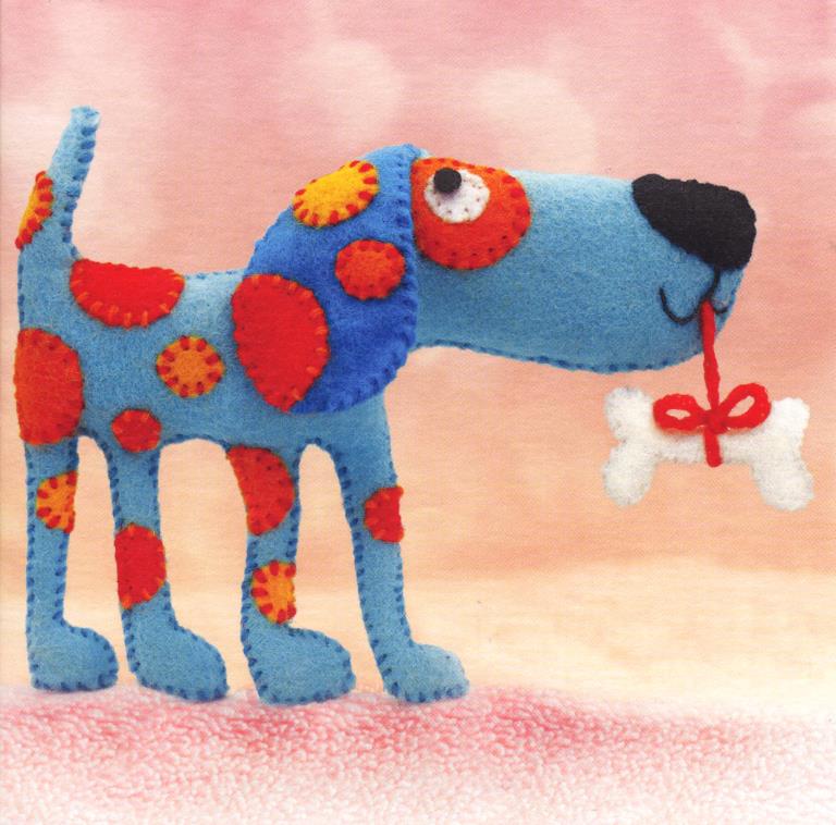 Douglas Doggy Greeting Card