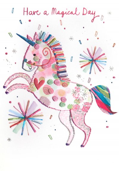 Magical Day Birthday Card