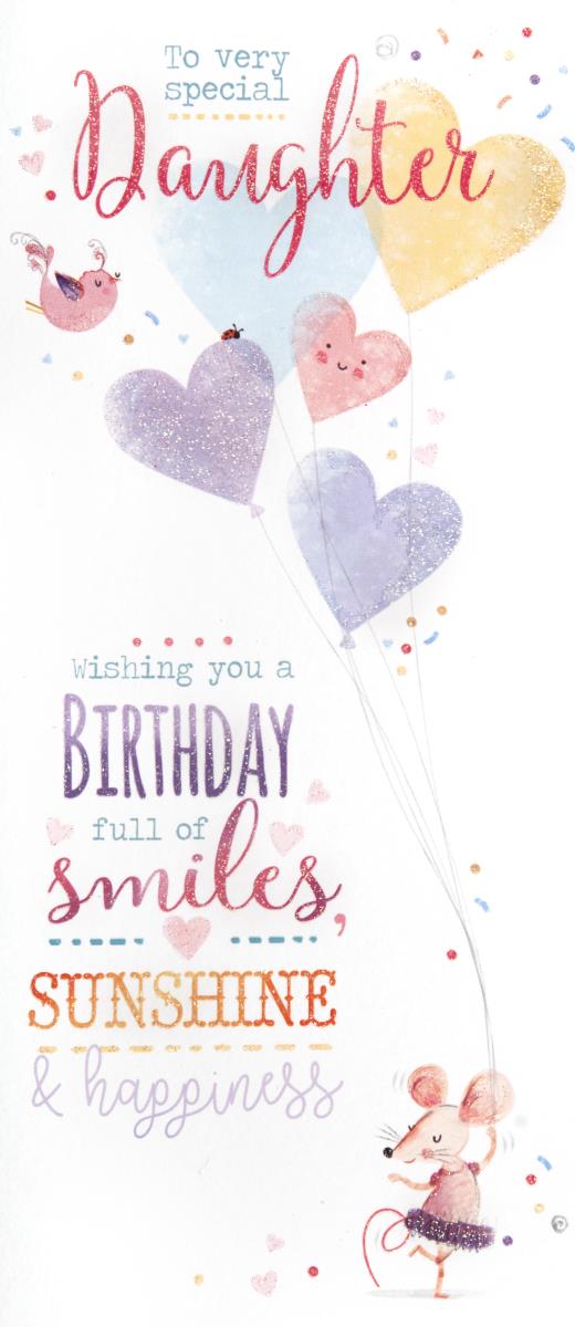 Sunshine Daughter Birthday Card