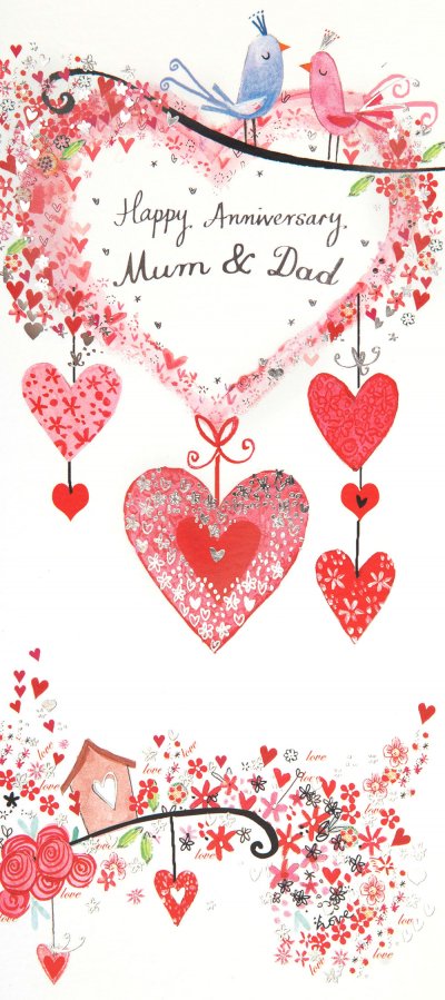 Mum & Dad Anniversary Card