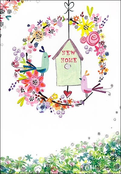Bird Box New Home Card