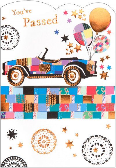 Driving Test Congratulations Card