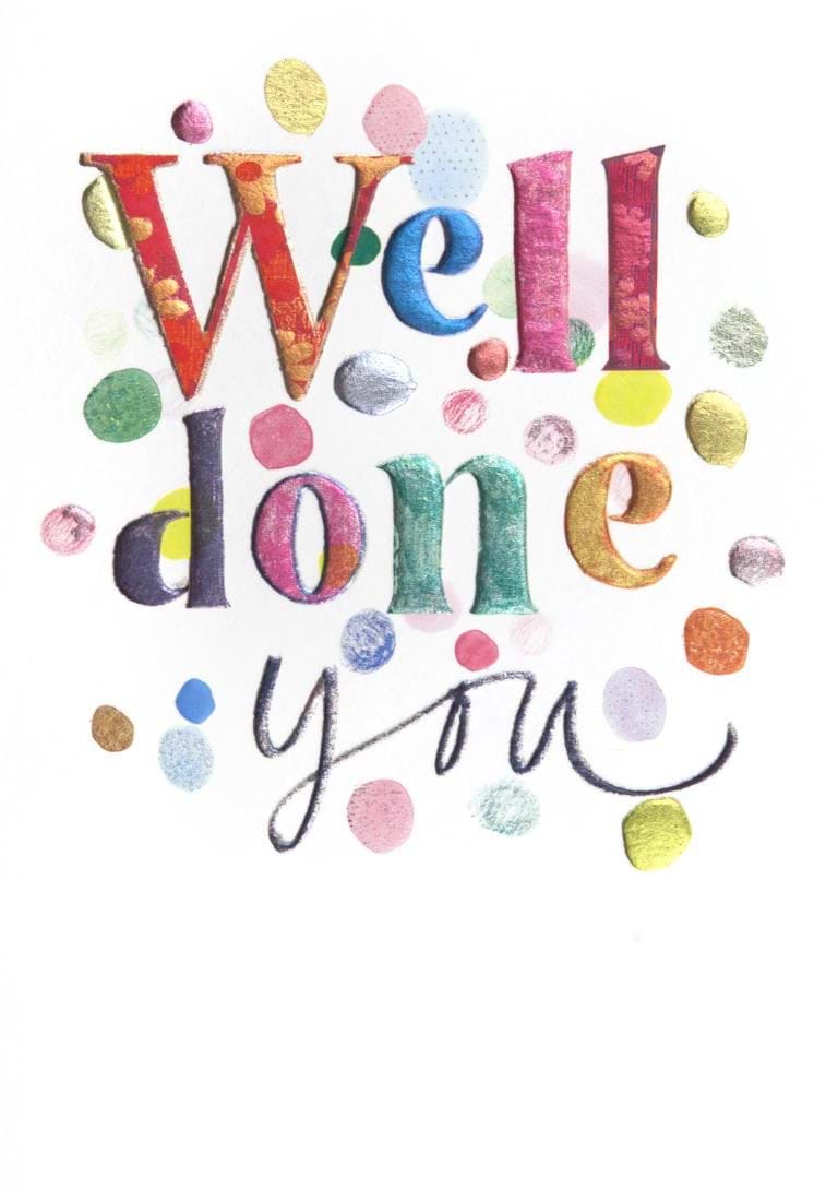 Spots Well Done Card