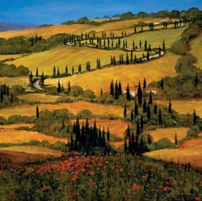 The Valley Greeting Card