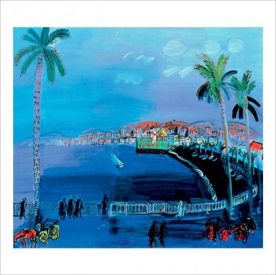 Baie Des Anges Greeting Card