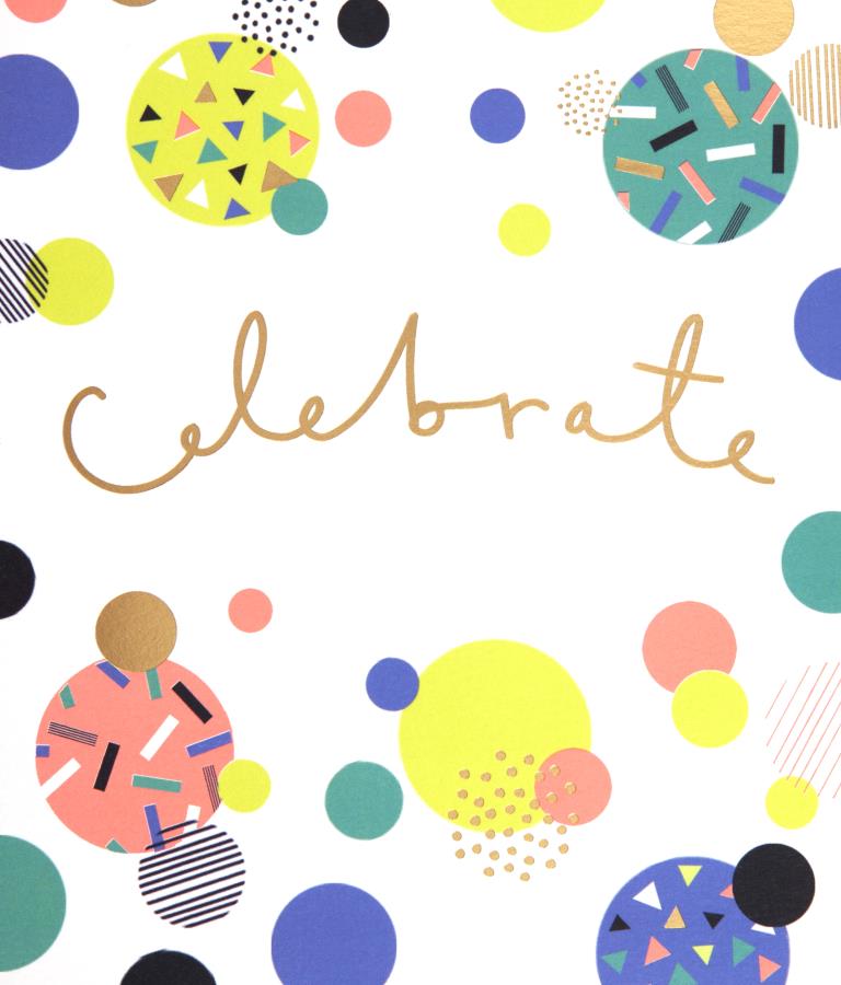 Celebrate Greetings Card