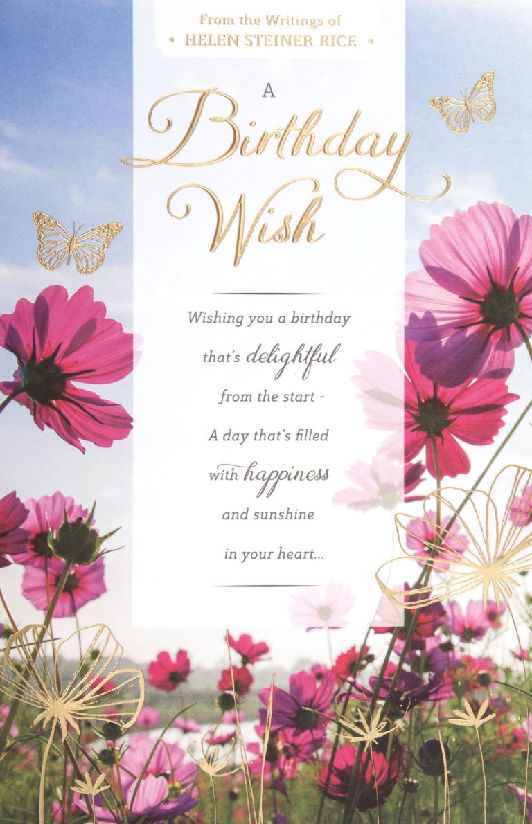 Sunshine in your Heart Birthday Card