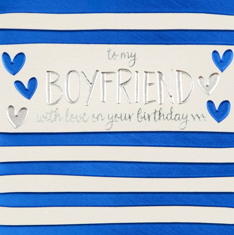 Boyfriend Birthday Card