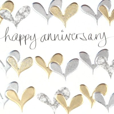 Hearts Anniversary Card