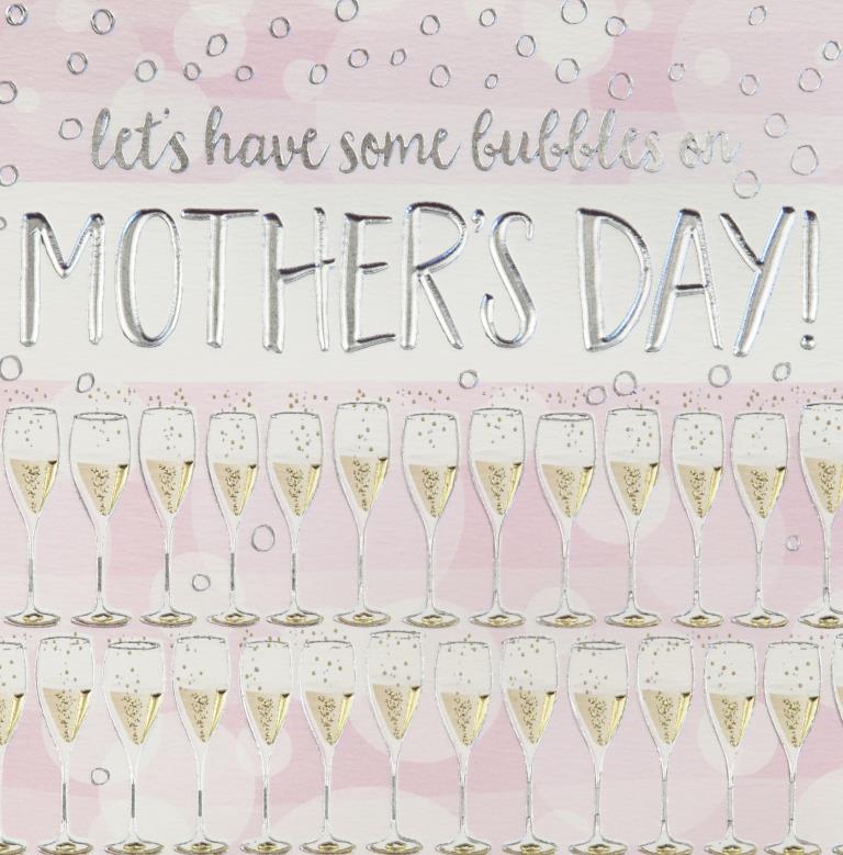 Bubbles Mother's Day Card