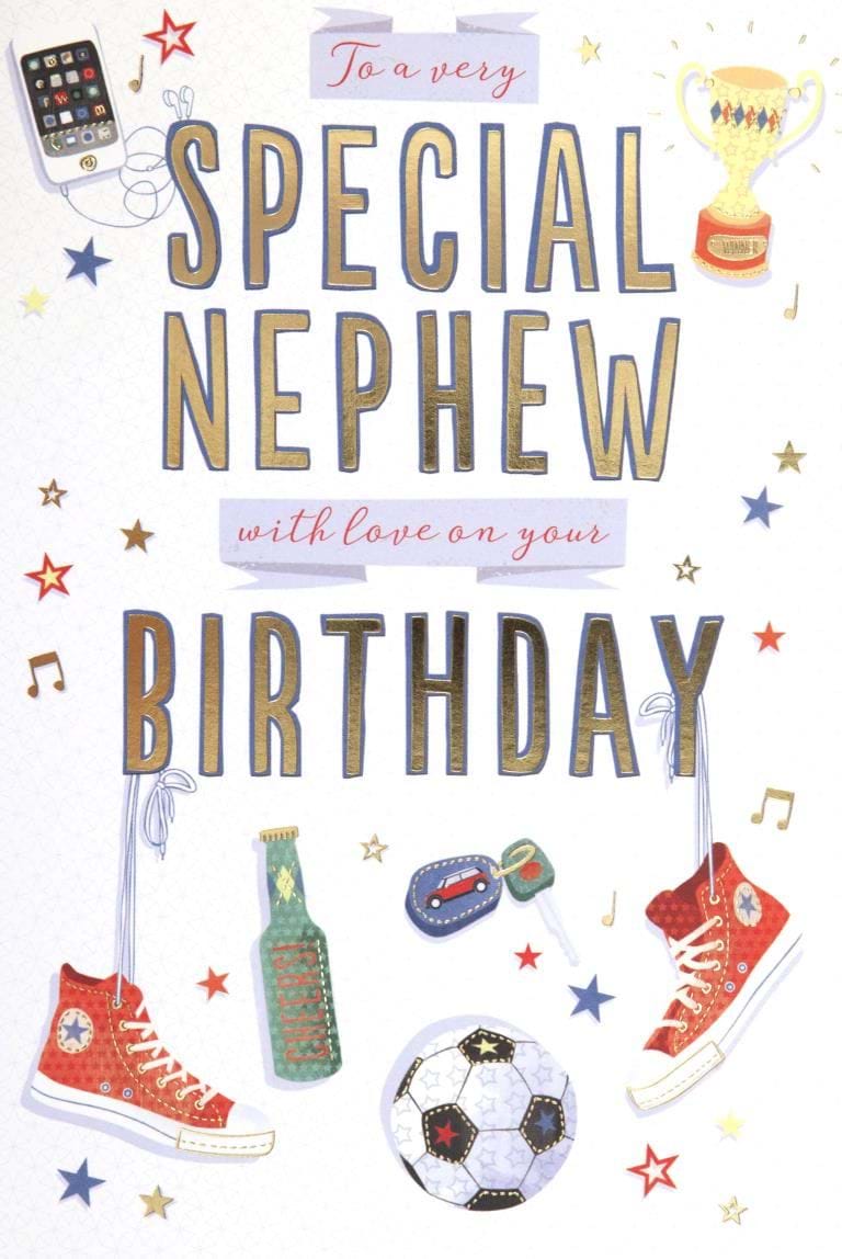 Special Nephew Birthday Card
