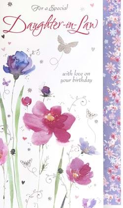 Special Daughter in Law Birthday Card