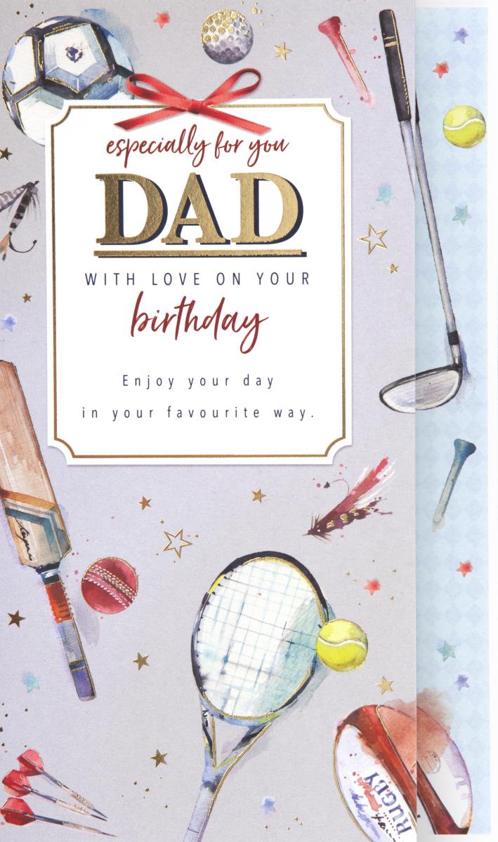 Sports Dad Birthday Card